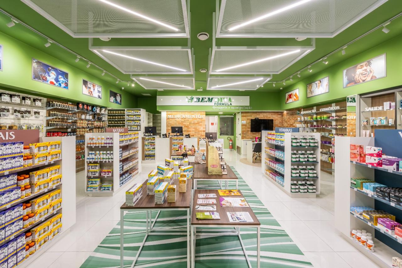 Interior da Bem Dita Fórmula em Arujá